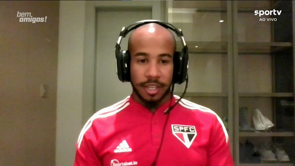 Patrick comemora boa fase no São Paulo: 