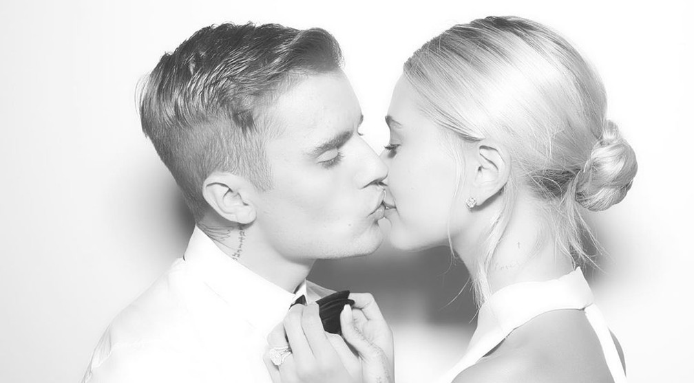 Justin Bieber e Hailey Baldwin se casam em cerimônia nos EUA — Foto: Reprodução/Instagram
