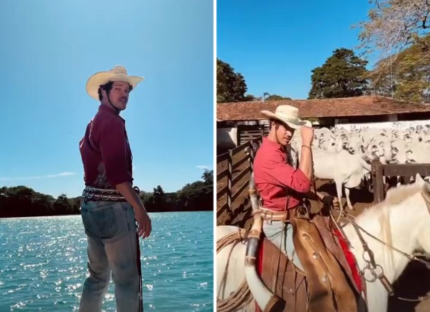 José Loreto publica vídeo montando a cavalo e mostra que 'virou' peão  pantaneiro; veja vídeo, Mato Grosso do Sul