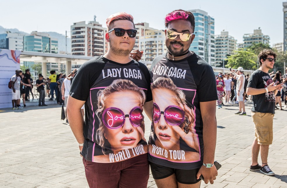 Rock in Rio: Talita Younan encontra fãs da Lady Gaga; vídeo | Rock in Rio |  Gshow