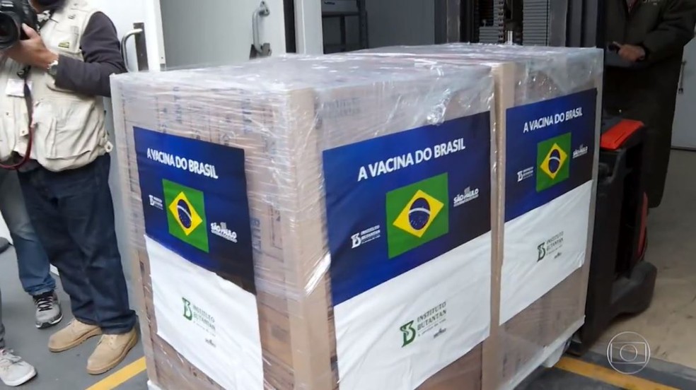 Lotes da Coronavac foram suspensos pela Anvisa  — Foto: TV Globo/ Reprodução