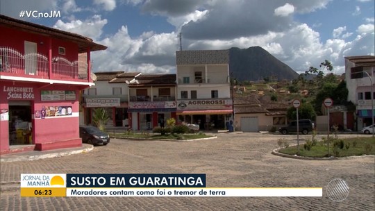 Tremores de terra de 2,5 graus na escala Richter causam pânico em cidade do sul da Bahia