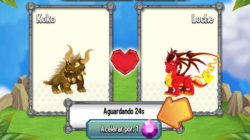 Como Fazer O Dragao Futebol Em Dragon City Game Para Ios E Android Jogos Simuladores Techtudo