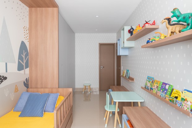 Apartamento de 140 m² em Brasília tem décor minimalista e tons neutros (Foto: Júlia Tótoli)