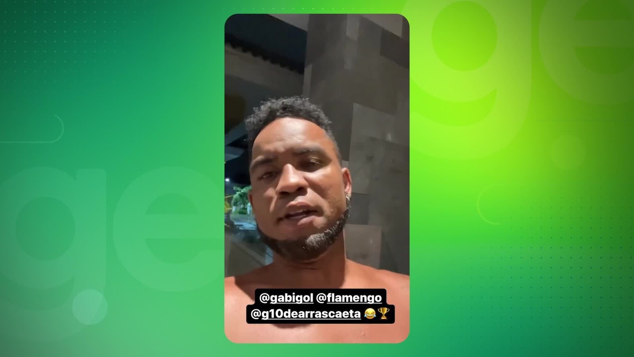 Carlos Alberto zoa Gabigol e Arrascaeta