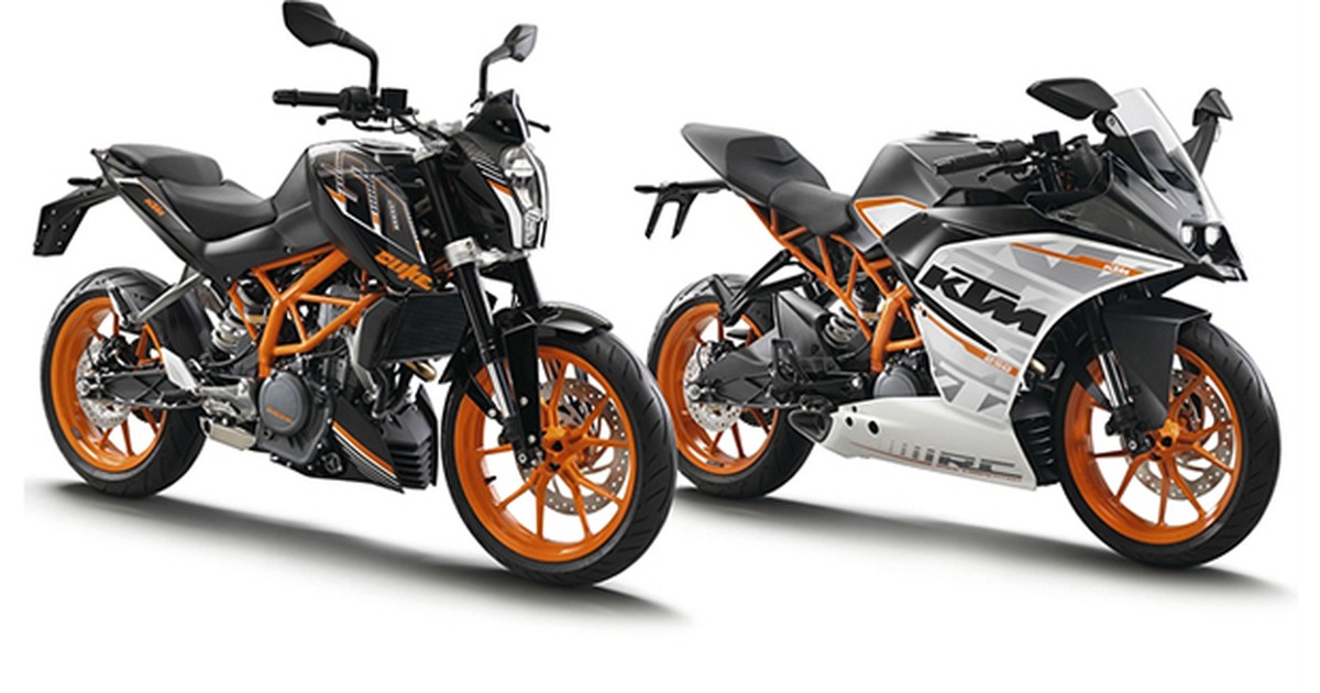 KTM apresenta sua nova linha de motos esportivas RC - MOTOO