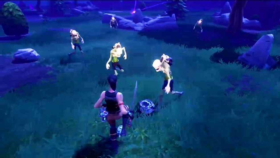 Ouvir os passos de monstros e inimigos pode te salvar de situações ruins de combate. (Foto: Divulgação/Epic Games)