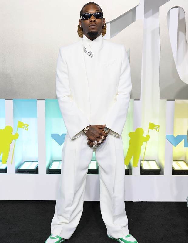 NEWARK, NEW JERSEY - AUGUST 28: Offset attends the 2022 MTV VMAs at Prudential Center on August 28, 2022 in Newark, New Jersey. (Photo by Dia Dipasupil/Getty Images) (Foto: Getty Images)