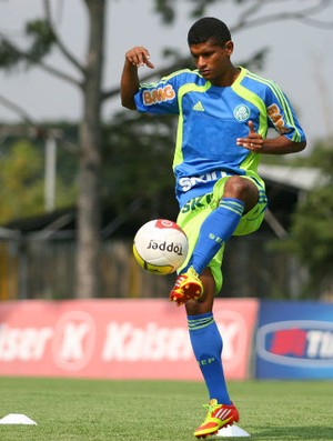 Márcio Araújo em treino do Palmeiras (Foto: Anderson Rodrigues / Globoesporte.com)