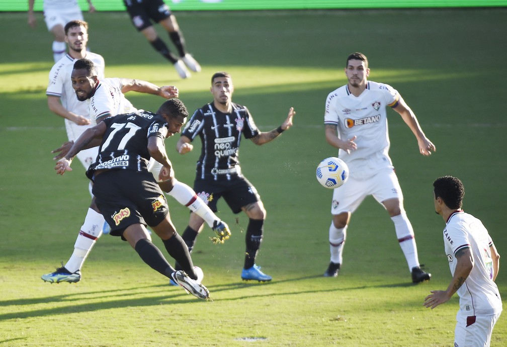 Fluminense x Corinthians — Foto: André Durão