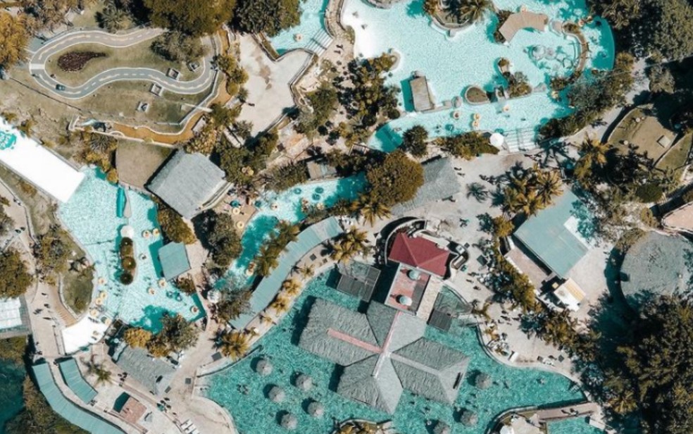 Rio Quente Resorts em Goiás — Foto: Divulgação/Instagram Rio Quente Resorts