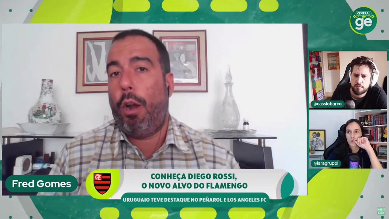 Fred Gomes atualiza a negociação do Flamengo com Diego Rossi