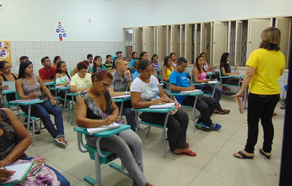 Aulas do Projovem Urbano em Natal (Foto: Manoel Barbosa/Divulgação)