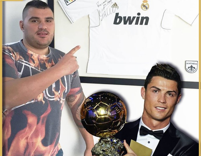 Jogador 'mais forte do Mundo' vê Ronaldo a entrar no wrestling: «Fazia o  'Siiim' e saltava para bater no adversário» - O diário de CR7 - Jornal  Record