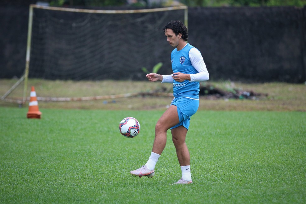 Nicolas vive jejum de gols no Paysandu — Foto: Jorge Luís Totti/Ascom Paysandu