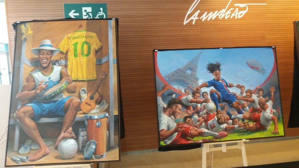 Ronaldinho Gaúcho Maracanã — Foto: Allan Caldas