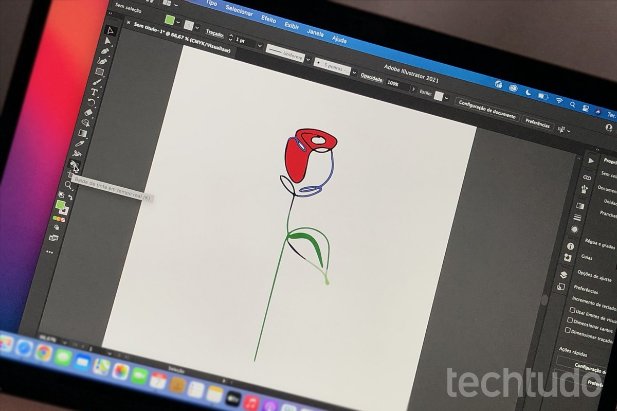 Como pintar no Illustrator