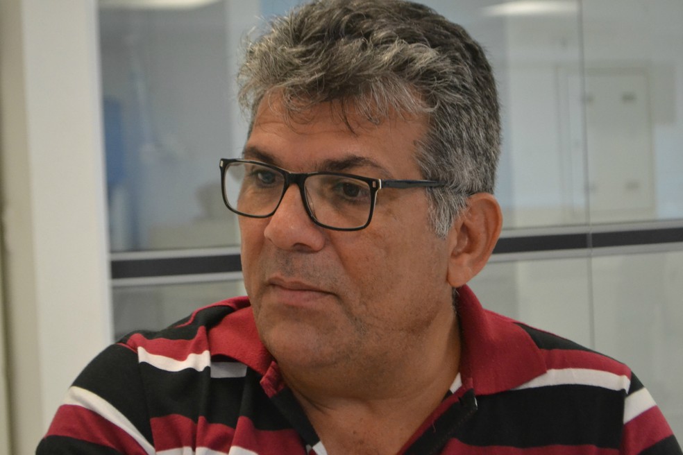 Andrey Valério, presidente da Confederação Brasileira de Beach Soccer, fala sobre excursão do Flamengo (Foto: Jocaff Souza/GloboEsporte.com)