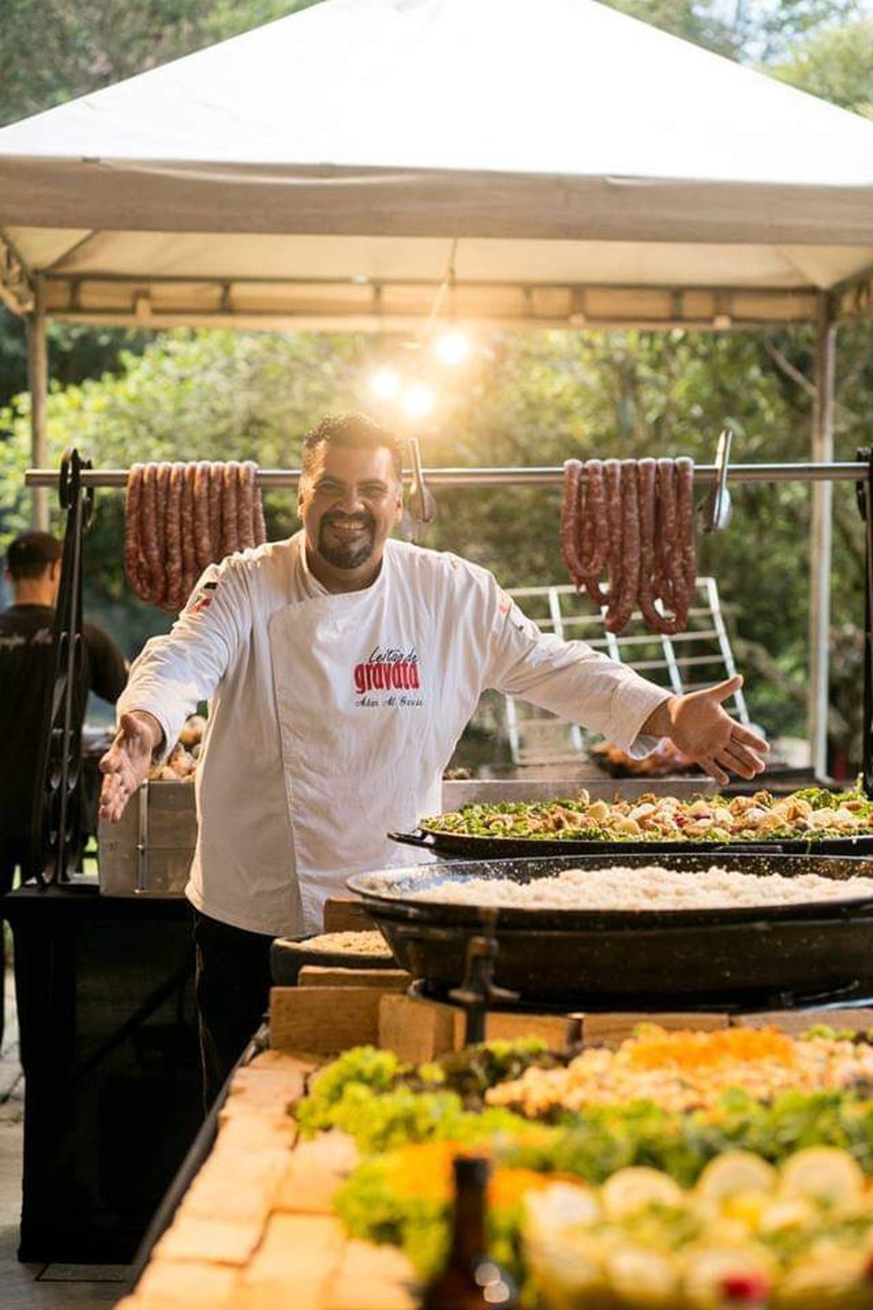 Festival contará com o chef especialista em porco, Adan Garcia — Foto: Divulgação/ Focus Produções e Eventos