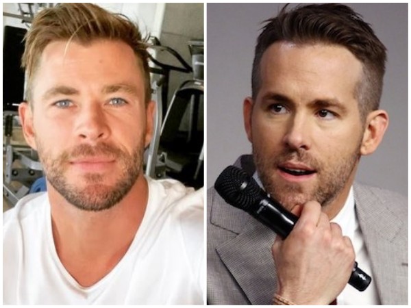 Chris Hemsworth e Ryan Reynolds (Foto: Instagram / Getty Images)