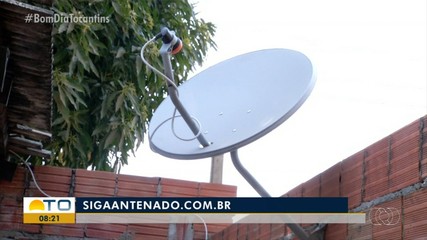 Mais de 46 mil famílias tocantinenses podem trocar antena parabólica de forma gratuita