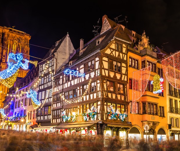 O mercado de Natal de Estrasburgo (Foto: Thinkstock)