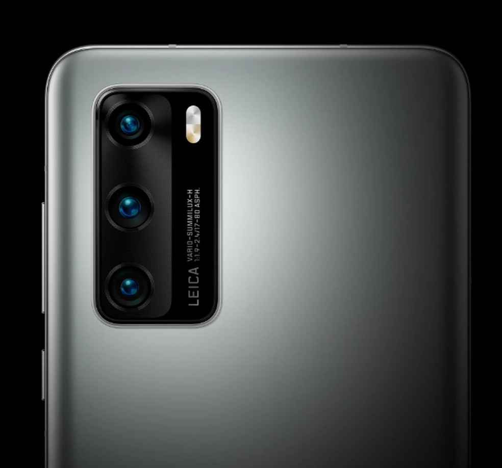 Huawei P40 tem o maior sensor de câmera do mercado, capaz de capturar mais luz — Foto: Divulgação/Huawei