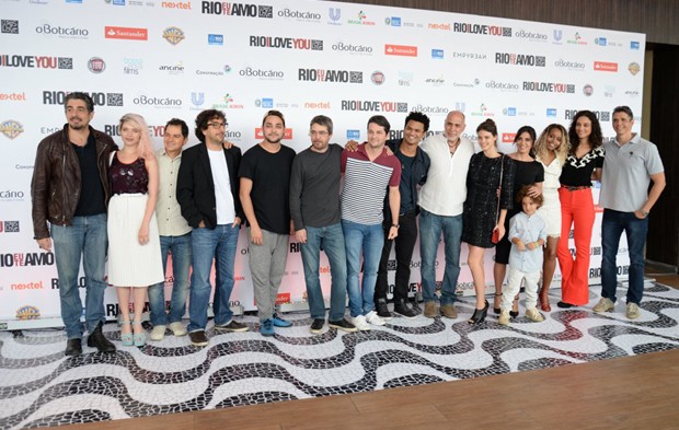 Equipe e elenco do filme (Foto: Felipe Assumpção/Léo Marinho/AgNews)