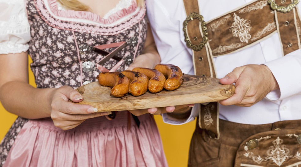 Oktoberfest é tema da última edição do Beba do Quadrado, em 2019 — Foto: Divulgação