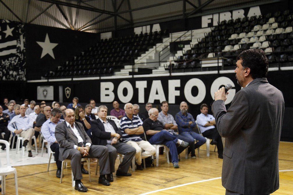 Laércio Paiva, líder do projeto Botafogo S/A — Foto: Vitor Silva/Botafogo