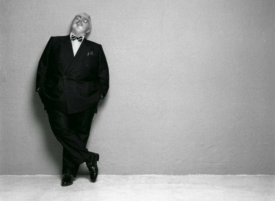 Jô Soares em foto de Bob Wolfenson