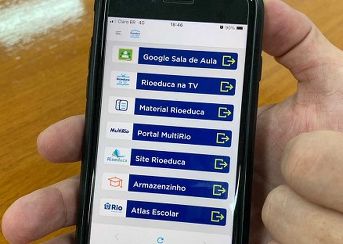 Como usar o aplicativo Rio Educa em Casa para assistir a aulas online ...