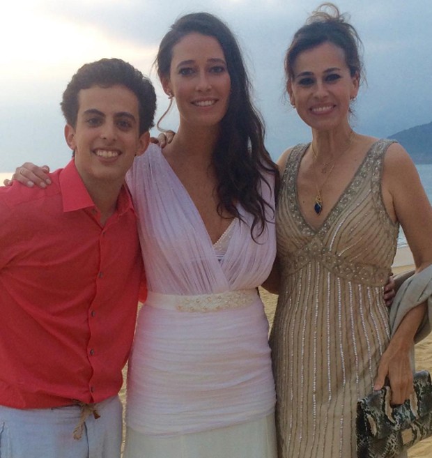 Maria Fernanda Monjardim, André Matarazzo e Daniela Escobar (Foto: Reprodução/Instagram)