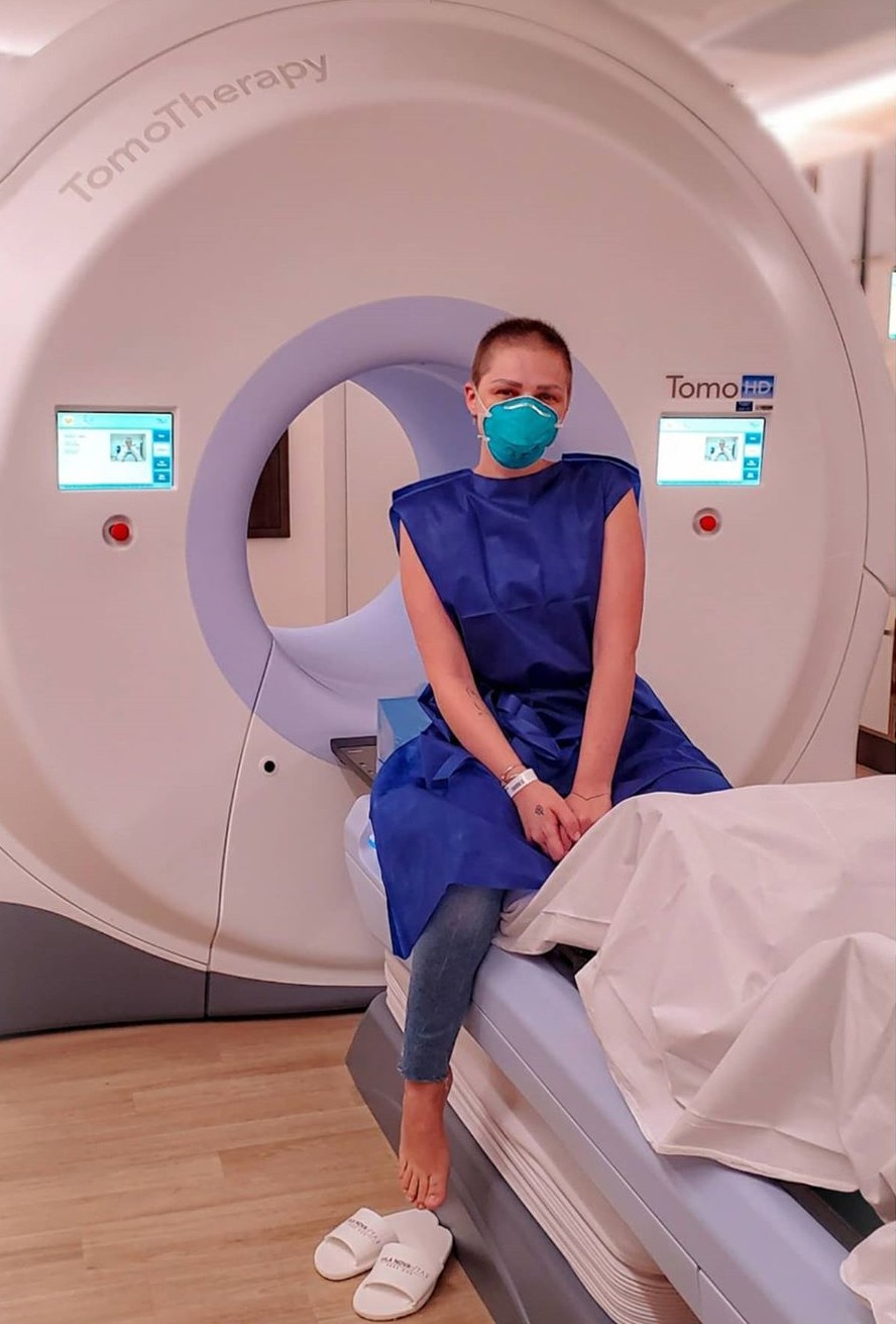 Camila Pinheiro fala sobre os efeitos colaterais de uma radioterapia (Foto: Reprodução/Instagram)