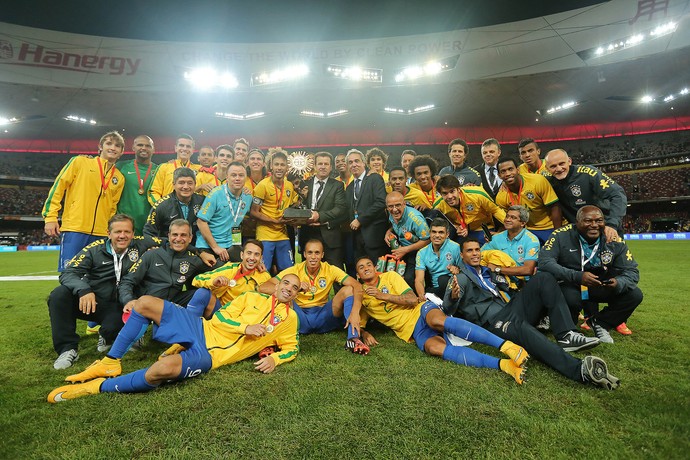 Brasil campeão Superclassico, Brasil x Argentina (Foto: Heuler Andrey / Mowa Press)