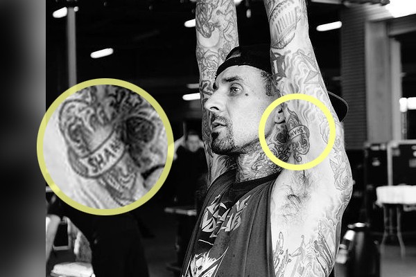 Travis Barker cobriu tatuagem com nome de Shanna Moakler (Foto: Reprodução / Instagram)