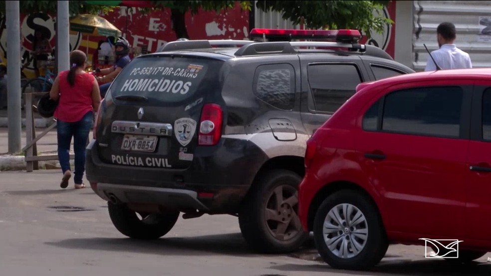 Cerca de 80 policiais civis participaram da OperaÃ§Ã£o Balaiada em Caxias (MA) â Foto: ReproduÃ§Ã£o/TV Mirante