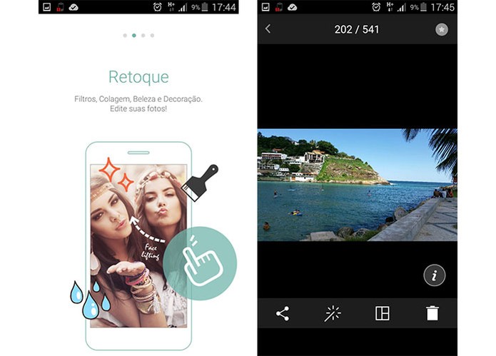 Cymera é o app ideal para as selfies (Foto: Reprodução/Barbara Mannara)