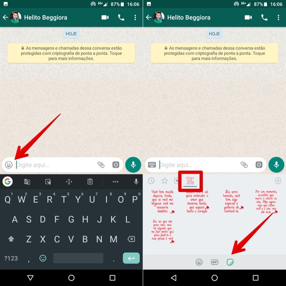 Figurinhas Stickers De Cantadas Para Whatsapp Veja Como Usar No