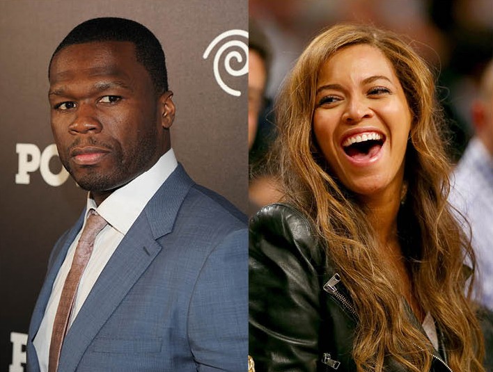 50 Cent e Beyoncé (Foto: Getty Images)