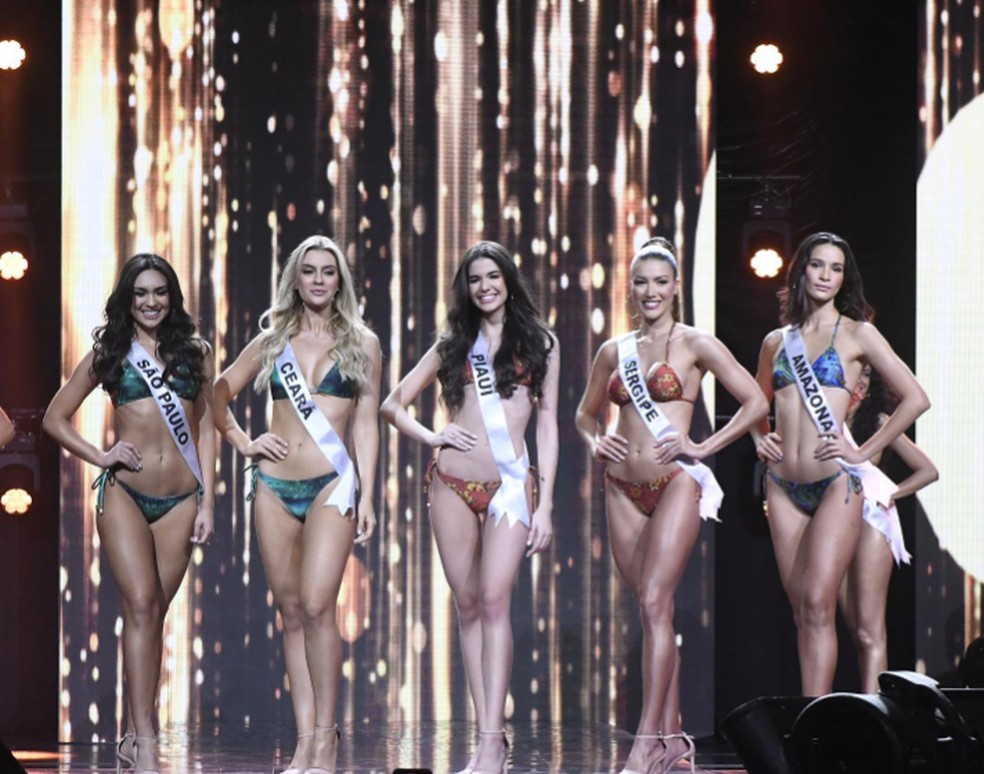 Outras duas finalistas são Gabriela Lacerda, 19, do Piauí e Carol Valença, 27, de Sergipe. — Foto: Miss Universo Brasil