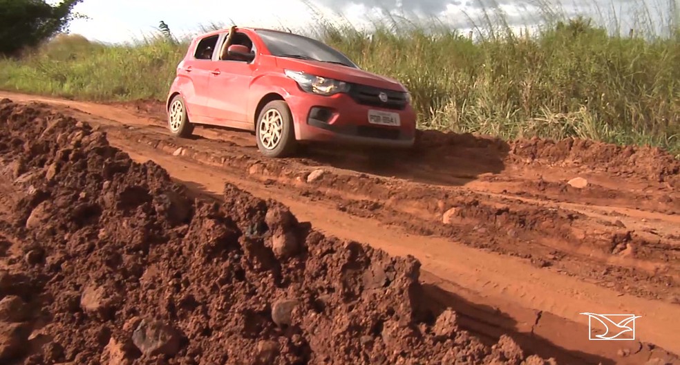 BR-316 estÃ¡ em situaÃ§Ã£o crÃ­tica â Foto: ReproduÃ§Ã£o/TV Mirante