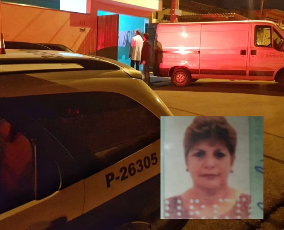 Aposentada morta pelo companheiro em São Carlos — Foto: Polícia Civil