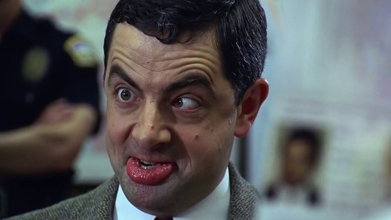 Mr. Bean no filme fictício Mean Bean (Foto: Reprodução/Youtube)