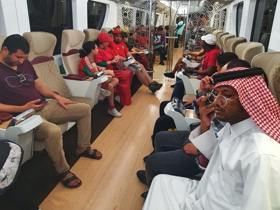 Metrô de Doha chama a atenção pela limpeza e instalações impecáveis