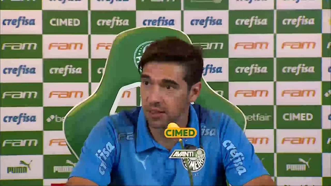 Veja a coletiva de Abel Ferreira aps Palmeiras 2 x 1 Ferroviria