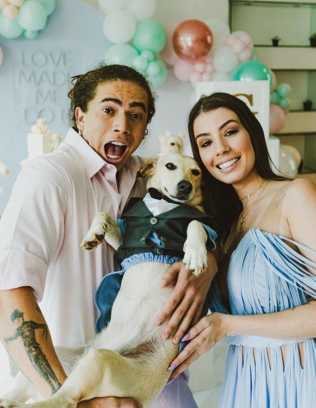 Whindersson Nunes e Maria Lina Deggan revelam sexo do filho e anunciam noivado (Foto: Reprodução/IGloboplay e Instagram)