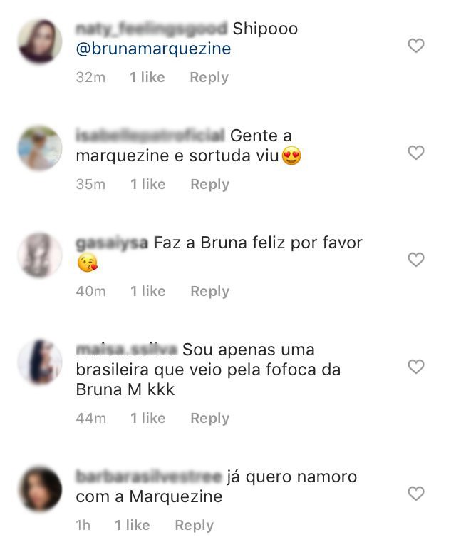 Fãs de Bruna Marquezine comentam em perfil de Younes Bendjima após encontro (Foto: Reprodução/ Instagram)