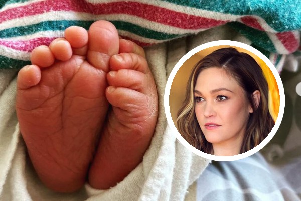 Julia Stiles deu as boas-vindas ao seu segundo filho em janeiro de 2022 (Foto: Reprodução / Instagram)