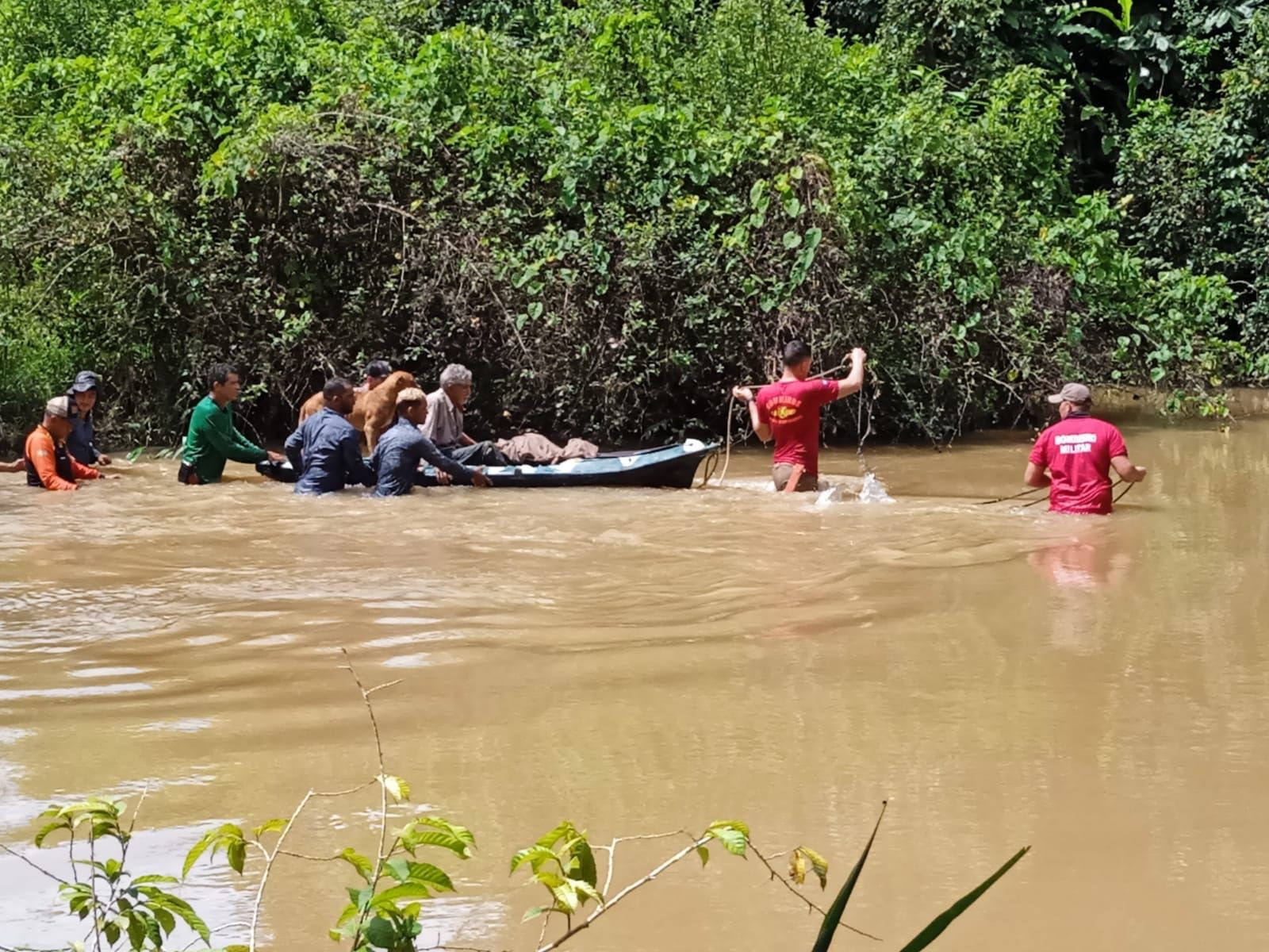 Idoso de 86 anos e seu cão que estavam desaparecidos são resgatados por bombeiros em MT